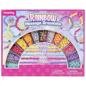 13 Years Old: Moochy - Rainbow Message Bracelets