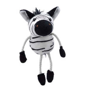 Activities: The Puppet Company - Finger Puppet - Zebra