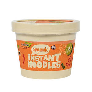 collection-biscuits crackers: Lum Lum Organic Instant Noodles Tom Yum (Vegan) 70g