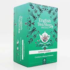 collection-accessories: English Tea Shop Organic Tea 'Super Goodness' - Cranberry, Hibiscus & Rosehip 20 Tea Bags
