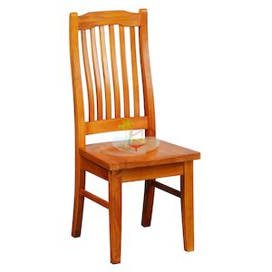 Dining Chair: PurePine# NZ Pine  Dining Chair | Pine color| TR