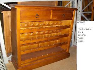 Wine Rack: Hunter# NZ Pine  Wine Rack| TR