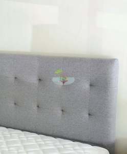 Single: Boston# Headboard | Single | Grey color| TR