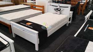 King Singlesize: Patty# NZ Pine  Bed Frame | King-Single| TR