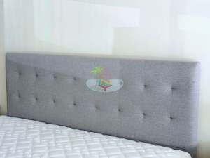 Kingsize: Boston# Headboard | King | Grey color| TR