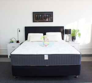 Super Kingsize: *Firm Lover* Sleepmax# Extra Firm Zoned Pocketed Tall Coil Mattress| Super-King size| TR
