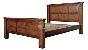 Super Kingsize: Woodgate# NZ Pine Rustic Bed Frame | Super-King| TR