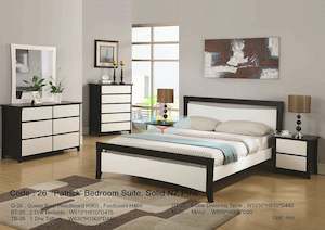 Bedroom Suite: Patrick# NZ Pine  Bedroom Suite | Queen| TR
