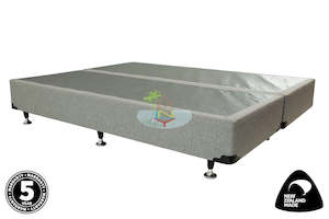 Mattress Base 1: SleepMax# Mattress Base | King | Light Grey color| TR