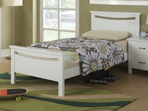 Single: Patty# NZ Pine  Bed Frame | Single | LS