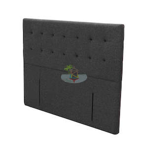 Boston# Headboard | Single | Charcoal color | LS