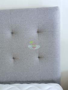 Boston# Headboard | King-Single | Grey color | LS