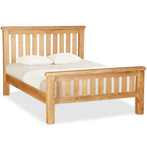 Richmond# American Oak  Bed Frame | Queen