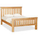 Richmond# American Oak  Bed Frame | Queen