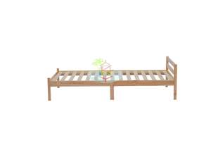 Single: Miami# NZ Pine Simplicity Bed Frame | Single