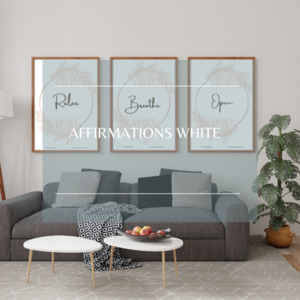Products: Affirmations White