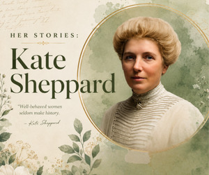 Products: Her Stories: Kate Sheppard (6 Weeks)