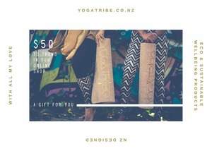 Yogatribe %C2%AE Gift Certificates: YogaTribe® Special Edition Gift Cards