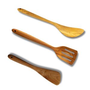 Combo Sets: Wooden Spatula Trio – Your Everyday Kitchen Essentials