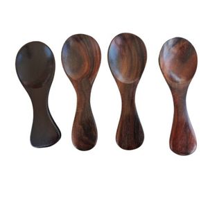 Handcrafted Rosewood Mini Spoons (Set of 4)