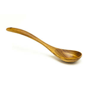 Small Teak Wood Ladle