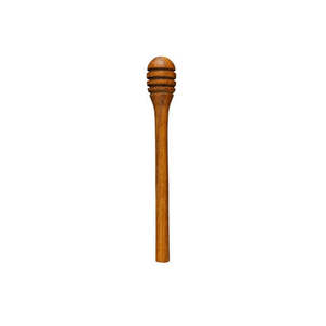 Wooden Utensils For Children: Handcrafted Teak Honey Dipper: A Multi-Sensory Tool for Kitchen & Play