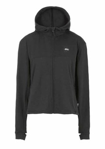 Celest Zip Tech Hoodie – Black