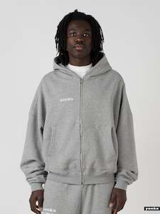 Winter 2024: Grey Zip Hoodie