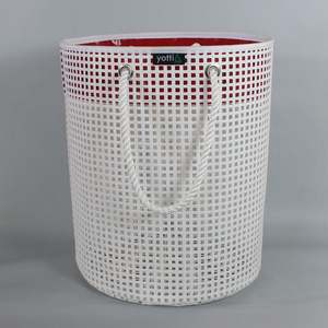 Large Basket Red Trim