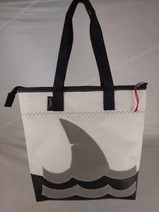 Zip Top Totes: Shark Zip Tote 940