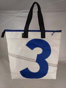 The Docksider Tote: Blue 3 Cargo 929