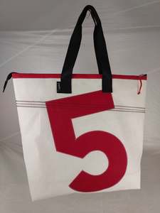 The Docksider Tote: Red 5 Cargo 927