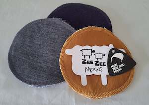 Reusable Merino Breast Pads