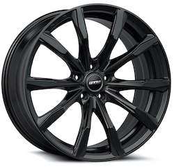 Accessories: Utah Alloy Wheels Black Face