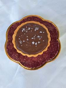 Pies And Tarts: Salted Caramel & Chocolate Ganache Tart
