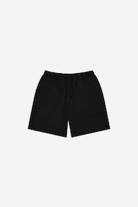 Ontempo-Style_YK-12120: Exposed Seam Shorts | BLACK