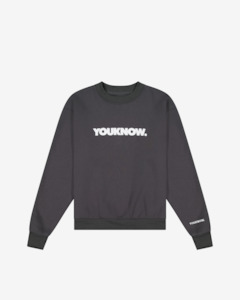 Crewnecks: BLOCK CREWNECK | Slate