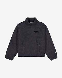 Sherpa Zip Up | Charcoal