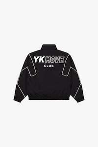 Outerwear: YK Move Speed Nylon Jacket | Black