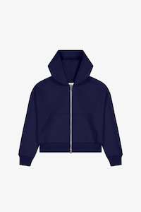 Nothing Zip Hoodie | Midnight Blue