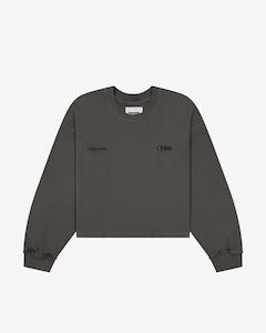 Waffle Longsleeve | Charcoal