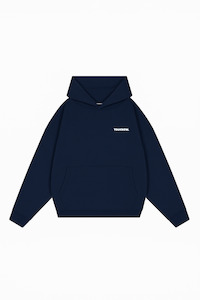 Core Box Hoodie | Navy