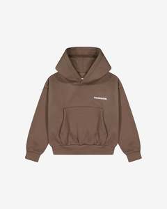 Kids Core Box Hoodie | Latte