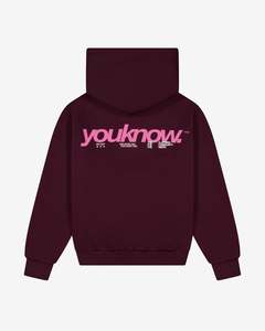 Community Hoodie | Burgundy