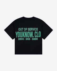 T Shirts: Out of Service Tee | Black