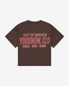 Out of Service Tee | Brown