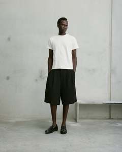 T Shirts: Nothing Shrunken Tee | Cloud White