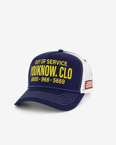 Accesories: Out of Service Trucker Cap | Blue
