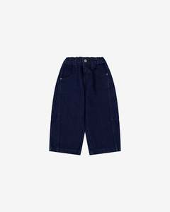 Kids Barrel Leg Jeans | Indigo Denim