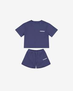 Kids Collection: KIDS WAFFLE SET | Denim Blue